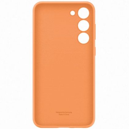 Galaxy S23 Plus (S916) - Husa, Capac protectie spate Silicone Case, Orange