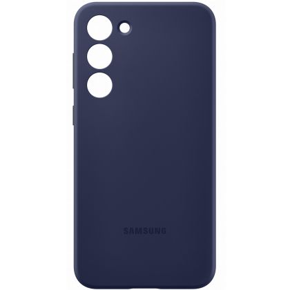 Galaxy S23 Plus (S916) - Husa, Capac protectie spate Silicone Case, Albastru Navy