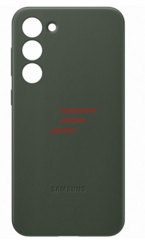 Galaxy S23 Plus (S916) - Husa, Capac protectie spate Leather Case - Verde