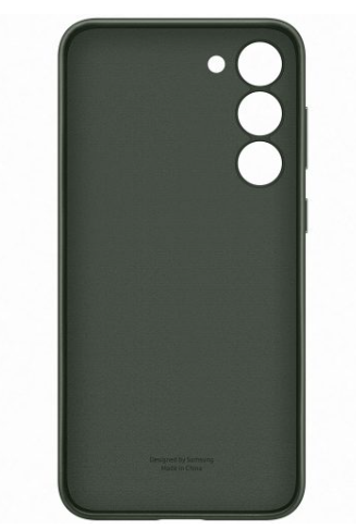 Galaxy S23 Plus (S916) - Husa, Capac protectie spate Leather Case - Verde