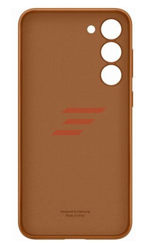 Galaxy S23 Plus (S916) - Husa, Capac protectie spate Leather Case - Camel