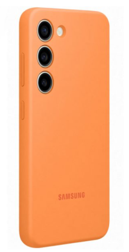 Galaxy S23 (S911) - Husa, Capac protectie spate Silicone Case, Orange