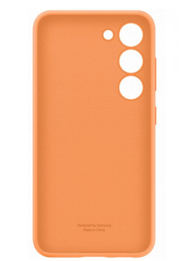 Galaxy S23 (S911) - Husa, Capac protectie spate Silicone Case, Orange