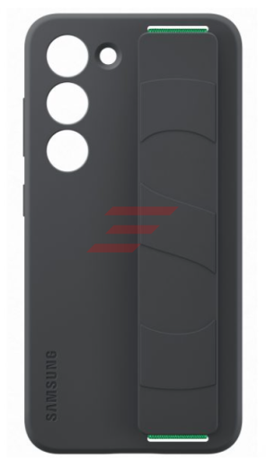 Galaxy S23 (S911) - Husa, Capac protectie spate Silicone Grip Case - Negru