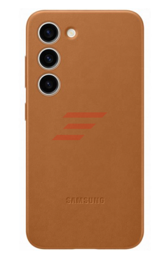 Galaxy S23 (S911) - Husa, Capac protectie spate Leather Case - Camel