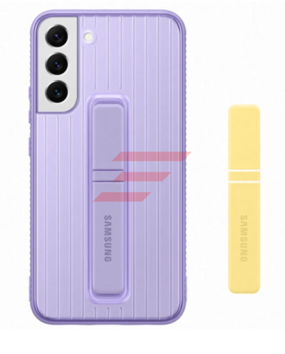 Galaxy S22 Plus (S906) - Husa, Capac protectie spate "Protective Standing" - Lavender Mov