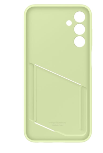 Galaxy A15 4G/5G - Husa, Capac protectie spate Card Slot Case, Lime