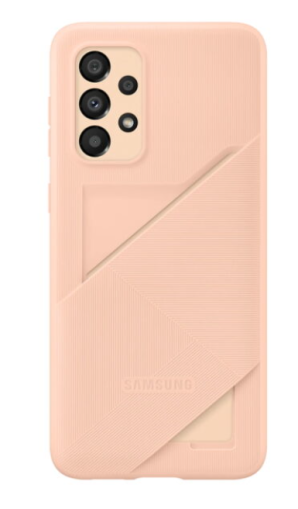 Galaxy A33 5G (A336) - Husa, Capac protectie spate "Card Slot Cover" - Peach Roz