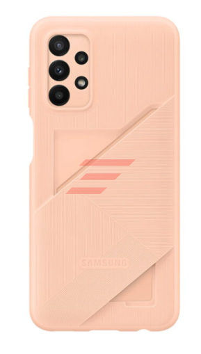 Galaxy A23 (A235) - Husa, Capac protectie spate "Card Slot Cover", Peach Roz