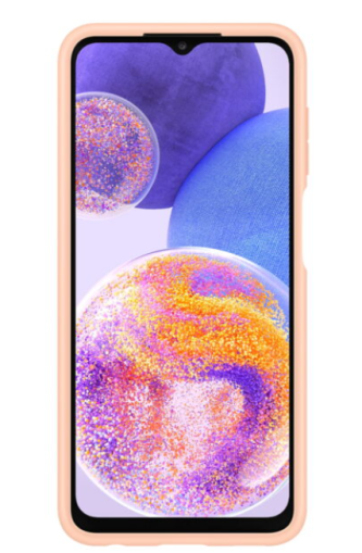 Galaxy A23 (A235) - Husa, Capac protectie spate "Card Slot Cover", Peach Roz