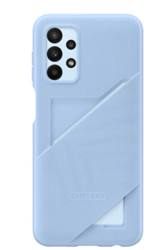 Galaxy A23 (A235) - Husa, Capac protectie spate "Card Slot Cover", Albastru Arctic