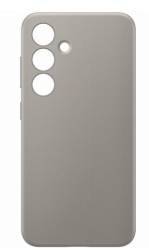 Galaxy S24 (S921) - Husa, Capac protectie spate Vegan Leather Case, Maro Taupe