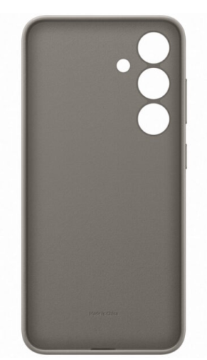 Galaxy S24 (S921) - Husa, Capac protectie spate Vegan Leather Case, Maro Taupe