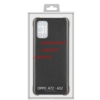 Oppo A72 / A52 - Husa, Capac protectie spate "Protective Cover" - Negru