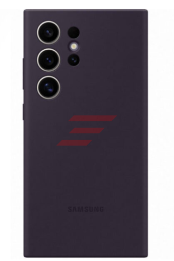 Galaxy S24 Ultra (S928) - Husa, Capac protectie spate Silicone Case, Violet inchis