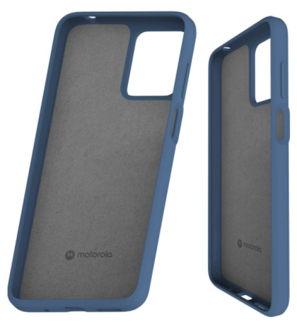 Moto G13 - Husa, Capac protectie spate "Soft Protective Case" - Albastru Duskblue