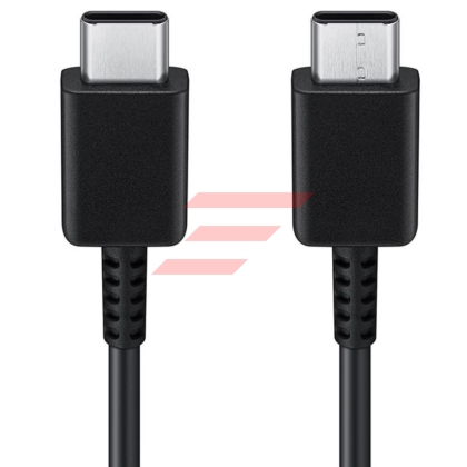 Cablu date & incarcare - USB Type-C & USB Type-C, 3A, Negru