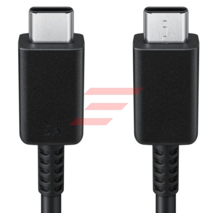 Cablu date & incarcare - USB Type-C & USB Type-C, 5A, Negru