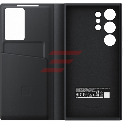 Galaxy S24 Ultra (S928) - Husa Flip Smart View Wallet Case, Negru