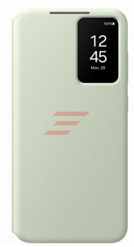 Galaxy S24 Plus (S926) - Husa Flip Smart View Wallet Case, Verde deschis