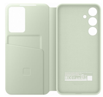 Galaxy S24 Plus (S926) - Husa Flip Smart View Wallet Case, Verde deschis