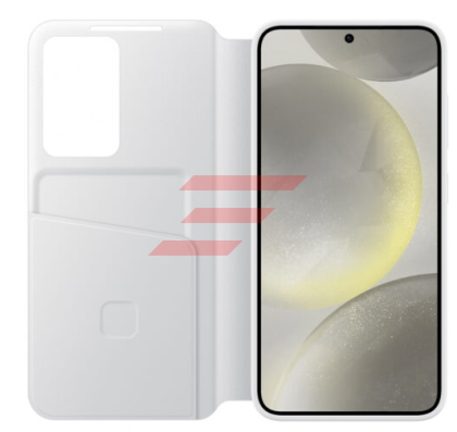 Galaxy S24 (S921) - Husa Flip Smart View Wallet Case, Alb