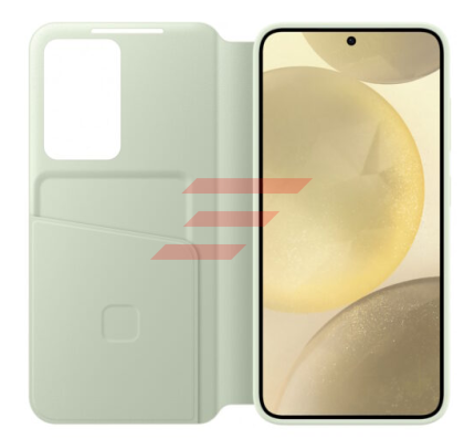Galaxy S24 (S921) - Husa Flip Smart View Wallet Case, Verde deschis