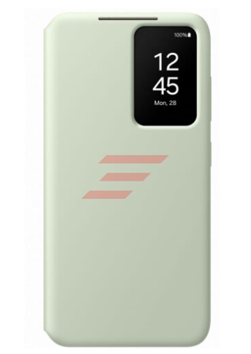 Galaxy S24 (S921) - Husa Flip Smart View Wallet Case, Verde deschis
