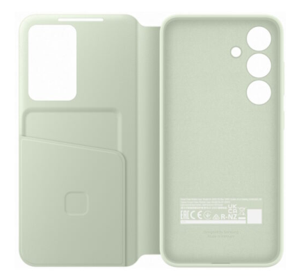 Galaxy S24 (S921) - Husa Flip Smart View Wallet Case, Verde deschis