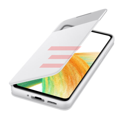 Galaxy A33 5G (A336) - Husa Smart Flip tip "S-View Wallet Cover", Alb