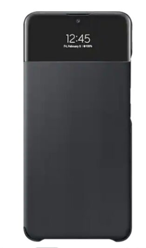 Galaxy A32 LTE (A325F) - Husa Smart Flip tip "View Wallet Cover", Negru