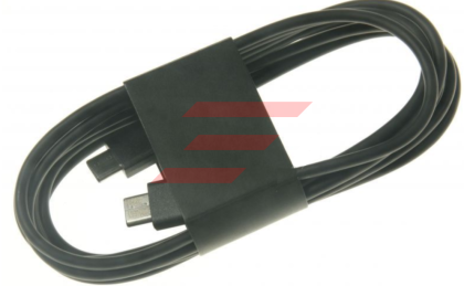 CABLU DATE & INCARCARE - USB TYPE-C & USB TYPE-C, LUNGIME 1.8 M, NEGRU