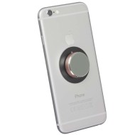 Suport auto telefon magnetic, prindere de bord, Auriu Rose