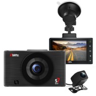 Park View 2 - Camera auto video Dual fata/spate, oglinda LCD tactil 7.0 Full HD, Negru