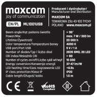 Lampa LED de birou Desk Light ML1001 USB, Negru