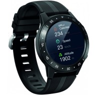 Smartwatch FW37 Argon, GPS, bratara TPU - Negru