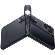 OPPO Find N2 Flip - Capac protectie spate Flip Cover, PU Leather, Night Sky