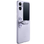 OPPO Find N2 Flip - Capac protectie spate Flip Cover, PU Leather, Lavander