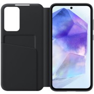 Galaxy A55 5G - Husa Flip Smart View Wallet Case, Negru