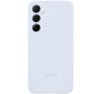 Galaxy A55 5G - Capac protectie spate Silicone Case, Albastru deschis