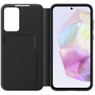 Galaxy A35 5G - Husa Flip Smart View Wallet Case, Negru
