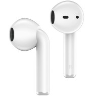Casti bluetooth stereo ZTE Buds, True Wireless Headphones, tip “In-Ear”, Alb