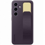 Galaxy S24 (S921) - Capac protectie spate Standing Grip Case, Violet inchis