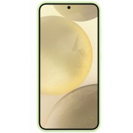 Capac protectie spate Samsung Silicone Case pentru Galaxy S24 (S921), Light Green