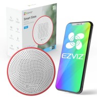 Sirena inteligenta EZVIZ T9C, avertizare optica si acustica, comunicare Wireless ZigBee, Smart Home