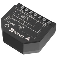 Releu inteligent Ezviz T36, Wi-Fi, cu programare si automatizare, control vocal, monitor de tensiune, control pe doua canale