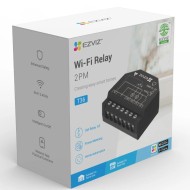 Releu inteligent Ezviz T36, Wi-Fi, cu programare si automatizare, control vocal, monitor de tensiune, control pe doua canale