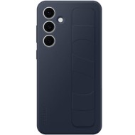 Galaxy S24 FE (S721) - Capac protectie spate Standing Grip Case, Albastru Negru