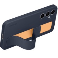 Galaxy S24 FE (S721) - Capac protectie spate Standing Grip Case, Albastru Negru