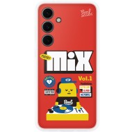 Galaxy S24 FE (S721) - Capac protectie spate FlipSuit Case, Rosu